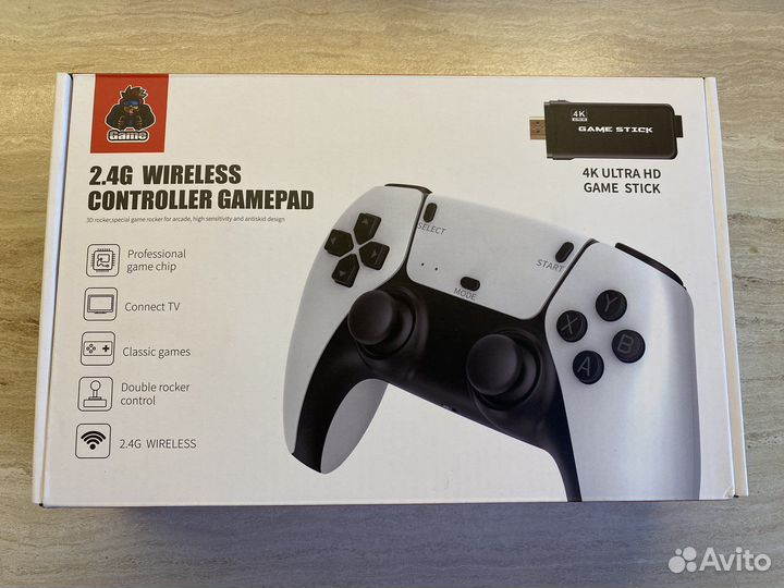 Игровая приставка game stick Ps1/Sega/Dendy