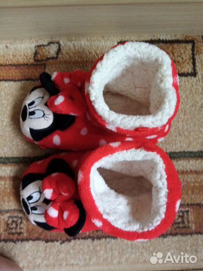 Домашние тапочки для девочки