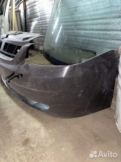 Бампер передний приора