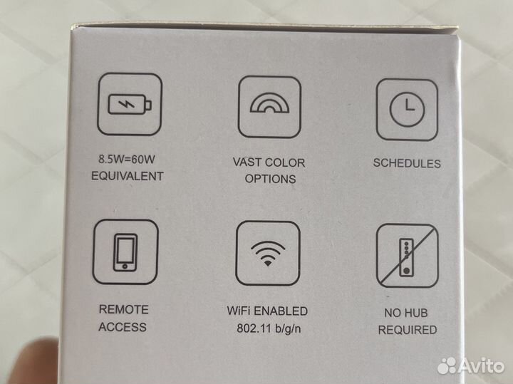 Умная лампочка xiaomi Yeelight