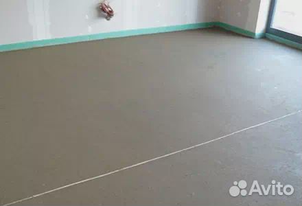 Полусухая стяжка пола