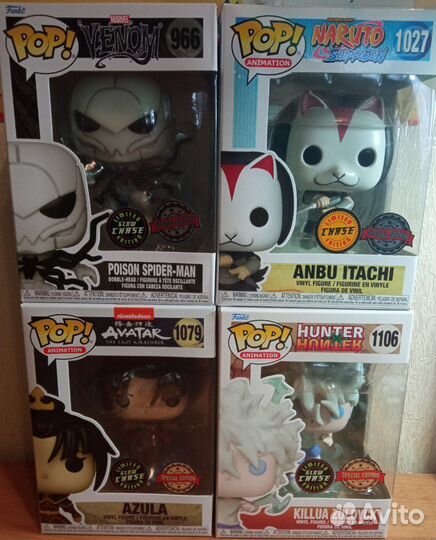 Фигурки Funko pop Chase