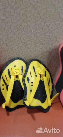Ласты mad wave 33-34, калабашка,лопатки