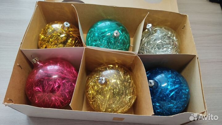 Редкие елочные шары, пика СССР