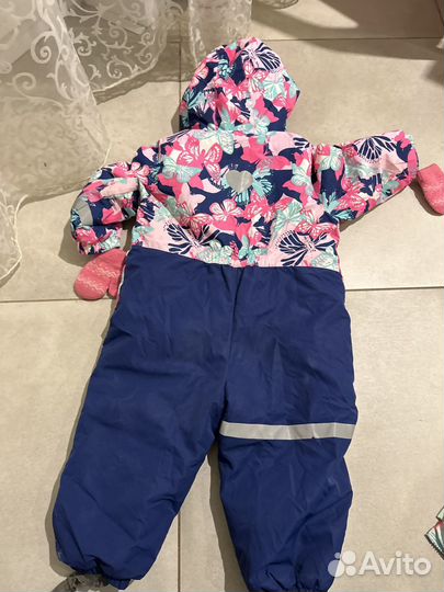 Зимний комбинезон 80 86 для девочки