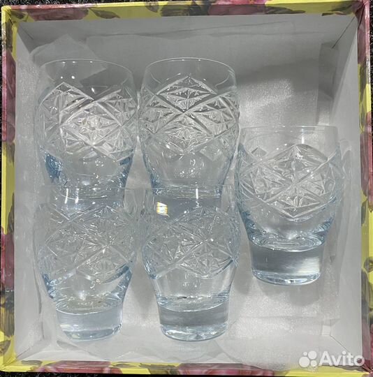 Хрустальные рюмки СССР