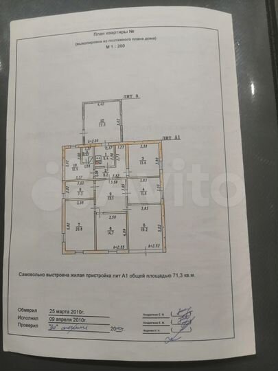 Дом 127,2 м² на участке 6 сот.