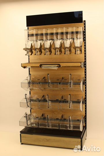 Весовой отдел для орехов, снеков, мармелада