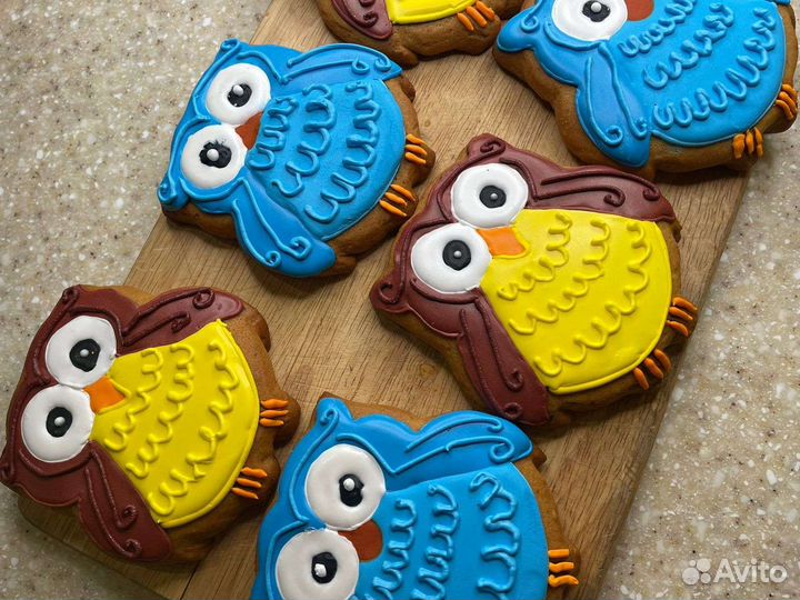 Выпекание пряников с росписью