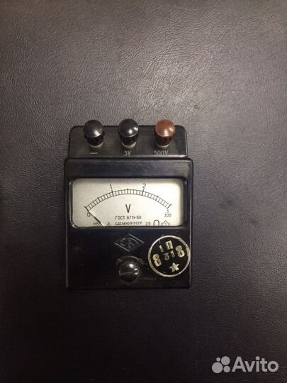 Измерительные головки микро-миллиамперметра, V и A