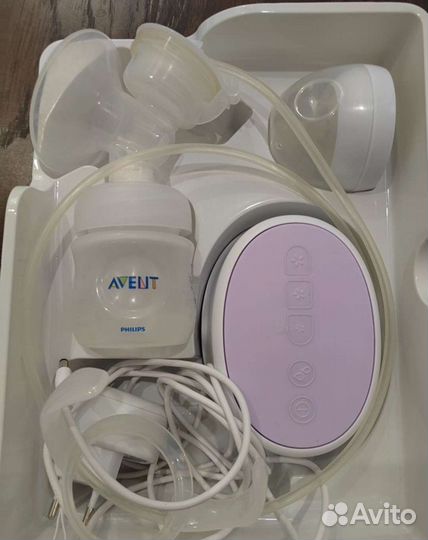 Молокоотсос avent электрический