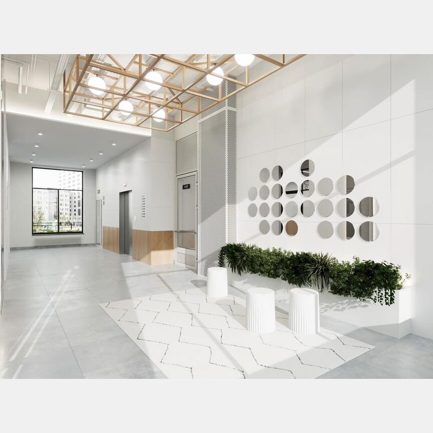 2-к. квартира, 58,9 м², 1/9 эт.