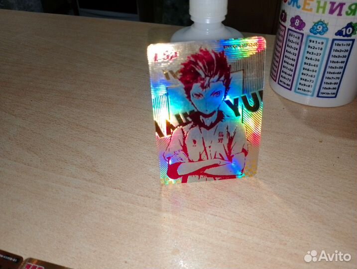 Коллекционные карточки по аниме волейбол/haikyu