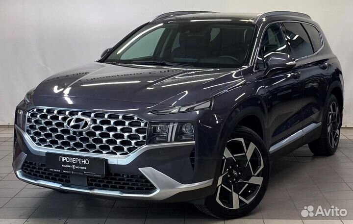 Hyundai Santa Fe 2.2 AMT, 2021, 102 043 км