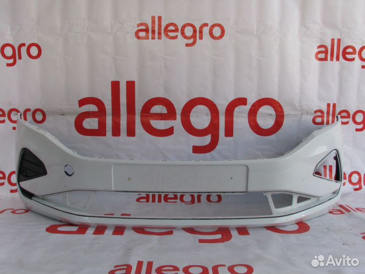 VW Polo бампер передний 2020+