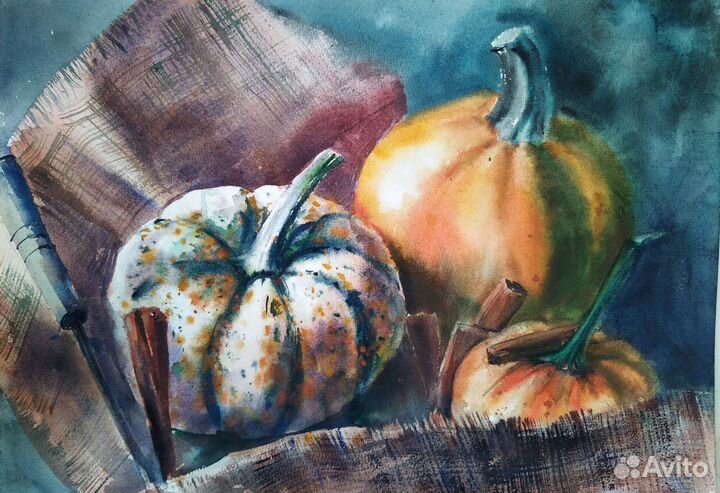 Картина акварелью 