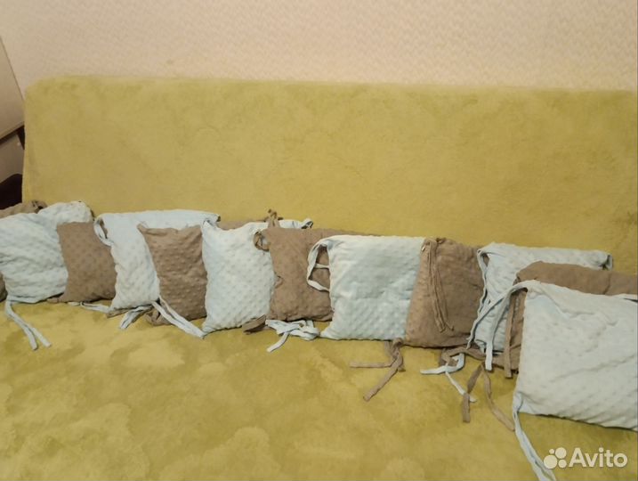 Бортики в детскую кроватку