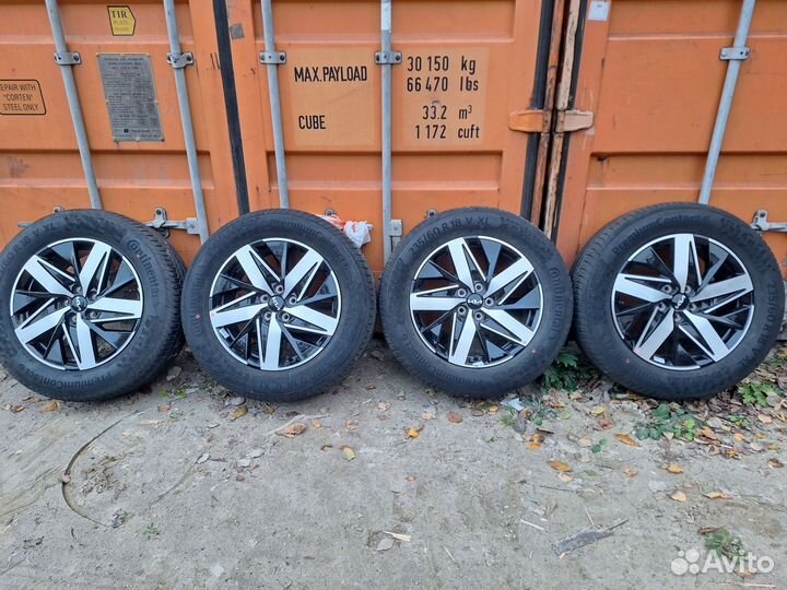 Оригинальные колеса r18 Hyundai Kia