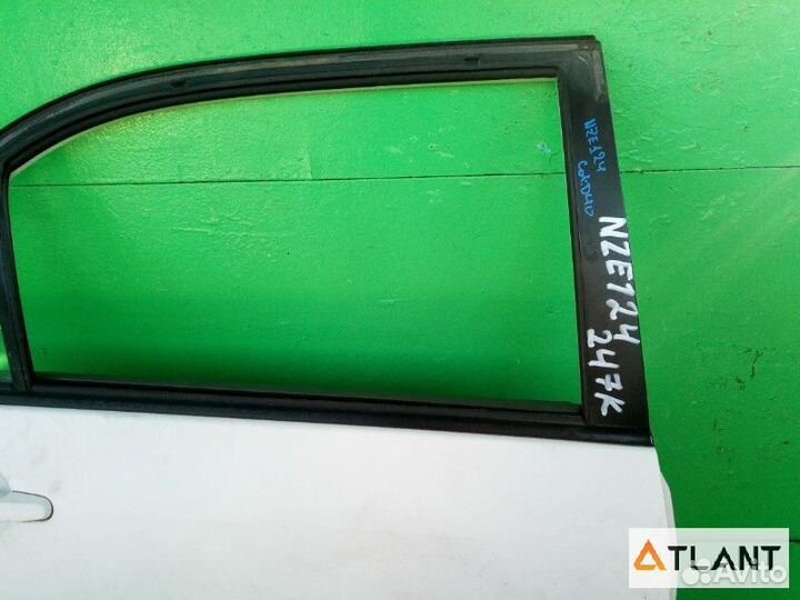 Дверь задний правый toyota corolla