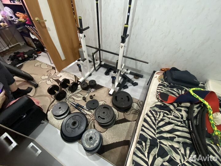 Штанга и гантели