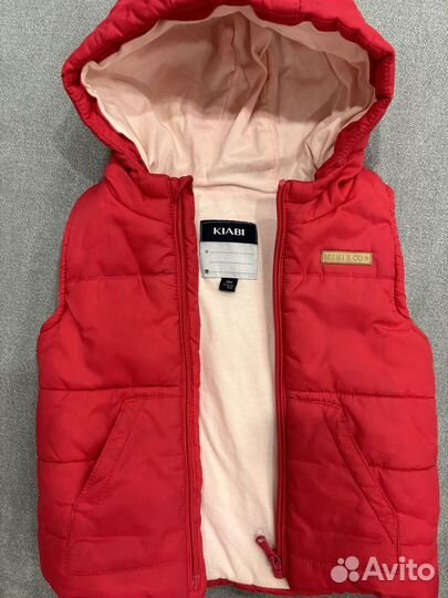 Костюм и жилетка для девочки