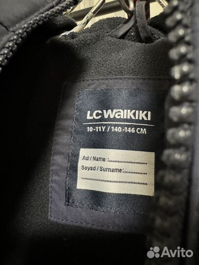 Lc Waikiki куртка детская