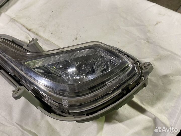 Фара противотуманная левая Hyundai Solaris I (2010