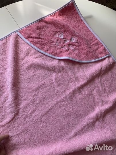 Полотенце детское с капюшоном