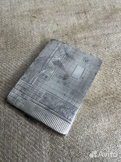 Портсигар Серебро 116 г Германия Клеймо