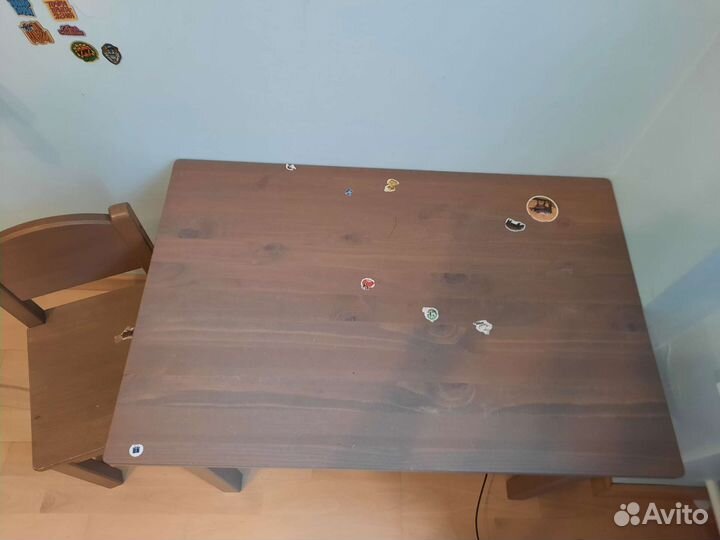 Детский стол и стул IKEA сундвик