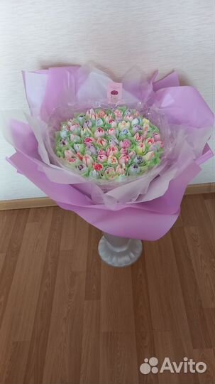 Букет из зефира 1 сентября