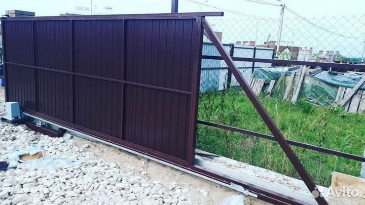 Откатные ворота