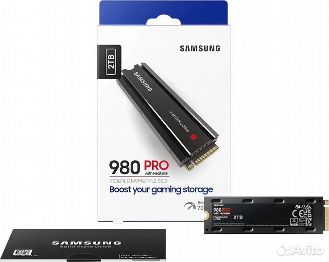 Ssd Samsung 980 PRO 2TB with Heatsink MZ-V8P2T0CW