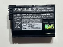 Аккумулятор Nikon EN-EL 15 7.0 V 1900 mAh 14Wh