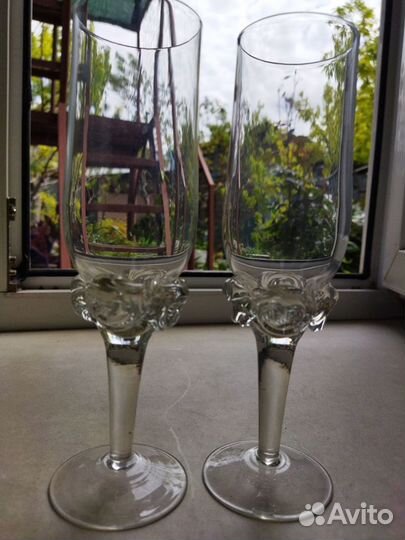 Свадебные бокалы продам