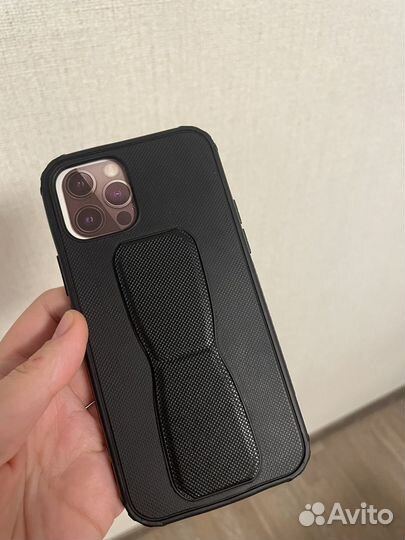 Чехол на iPhone 12 и 12 pro с подставкой