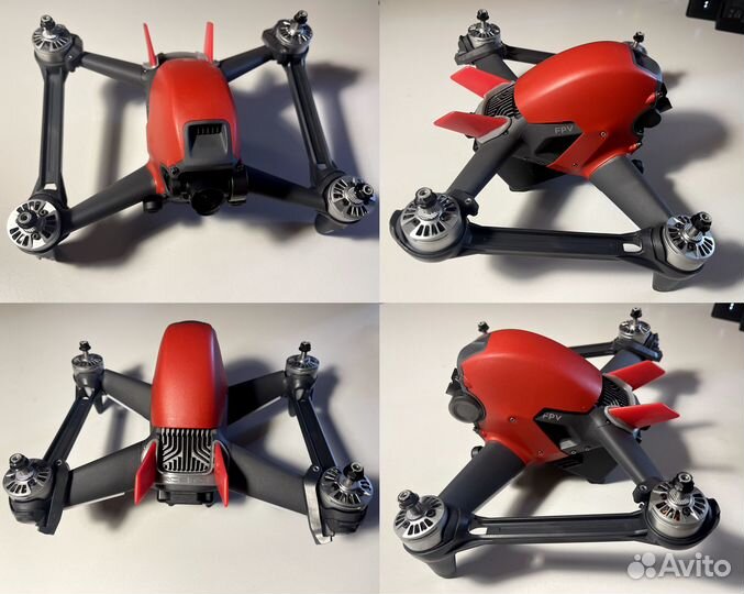 DJI FPV (Racer) прокаченый, Fly More Kit, пропы