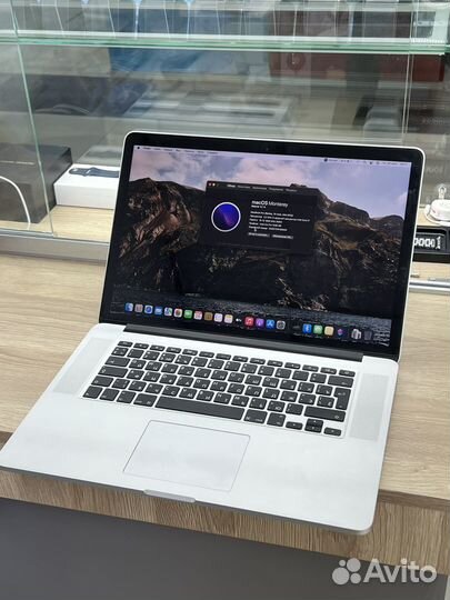 Apple macbook pro 15 retina 2015
