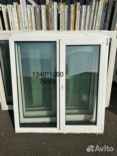 Окна пластиковые бу и балконные двери