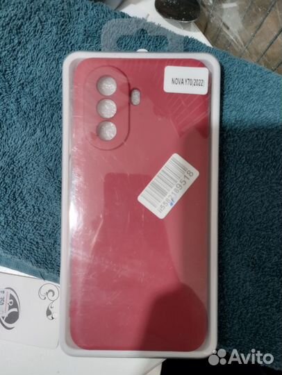 Силиконовый чехол для Huawei nova Y70