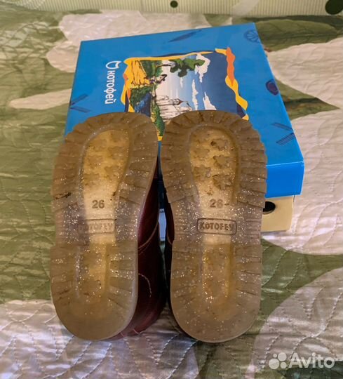 Ботинки демисезонные для девочки 26