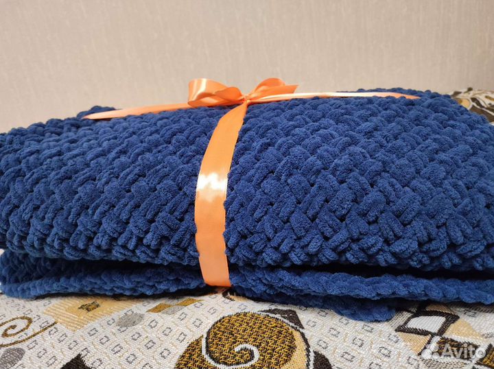Плюшевый плед 207*95 см