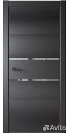 Двери межкомнатные черные