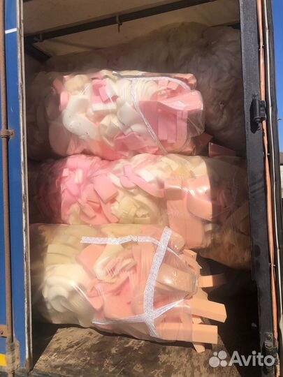 Продам обрезки синтепона, обрезки Поролона