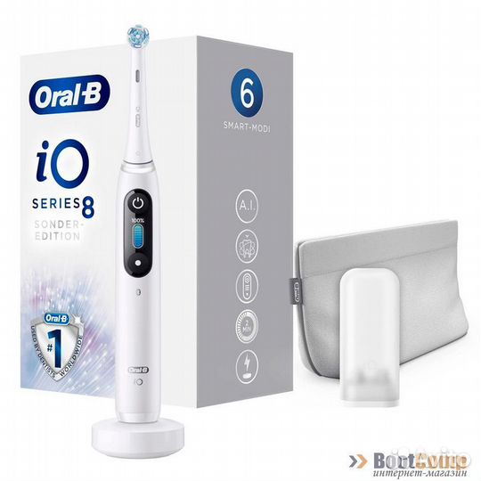 Зубная щетка Braun Oral-B iO Series 8N White