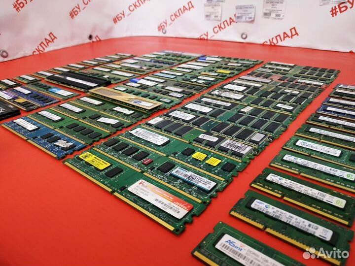 Озу DDR 1/2/3/4 в ассортименте