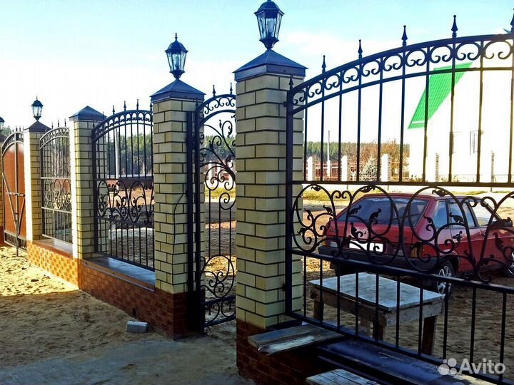 Кованый забор