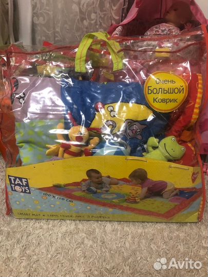 Развивающий коврик Taf Toys 100 на 150 см