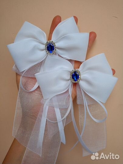 Резиночки для волос белые