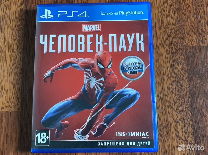 Игра на ps4 человек паук